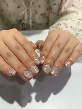 ネイル クルミ/ 💕ワンホンネイルのネイルデザイン