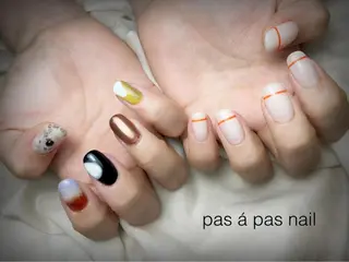 ネイル Yakko pas á pasのネイルデザイン
