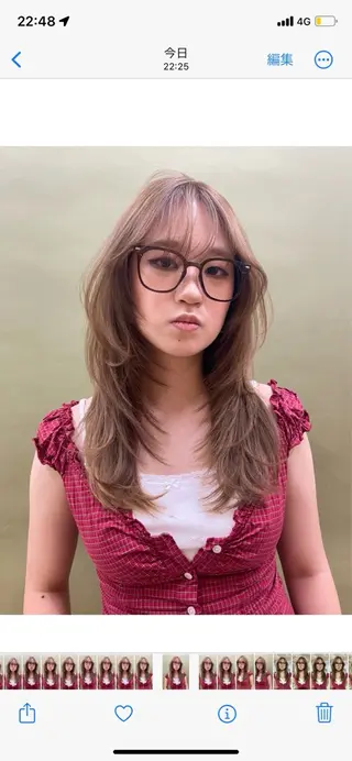 セミロング カラー P.S.Gemmie所属・スプリング/スパイラ ル/パーマ/きららのヘアスタイル