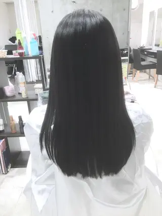 ロング brace 立花のヘアスタイル