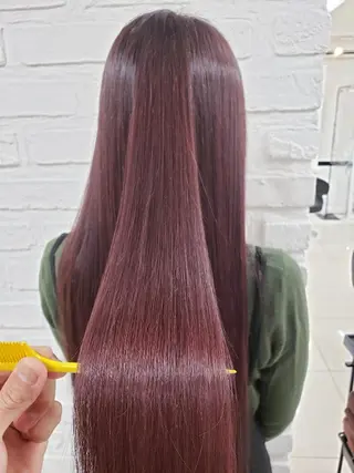 ロング 染野 匠のヘアスタイル