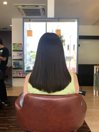 ロング pesca 仙台駅前店所属・🖤オサダ マナミ🖤のヘアスタイル