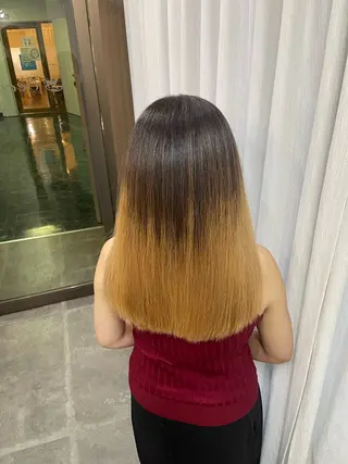 ロング SOYON西大寺店所属・ダブルカラー/ 髪質改善💎安藤のヘアスタイル