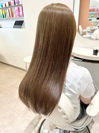 ロング カラー macaron郡山 橋本洋志のヘアスタイル