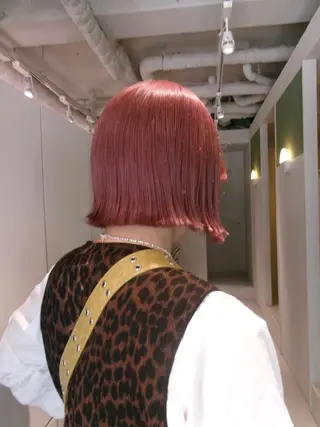 カラー momb所属・杉浦 姫菜のヘアスタイル