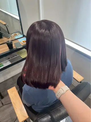 ミディアム カラー nijika/ カラーモデル募集🫧のヘアスタイル