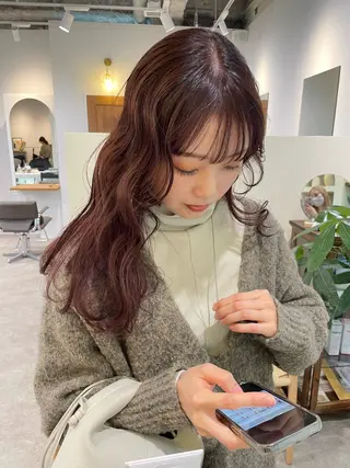 ロング カラー uyu所属・♡kyoka /  uyu♡のヘアスタイル