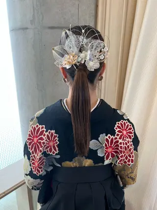 ロング ヘアアレンジ SALOWIN川崎WEST店所属・🌷川崎/アレンジ/ 暖色ボブ/コトネ🌷のヘアスタイル