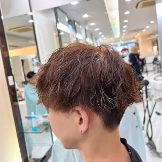 カラー パーマ メンズ アグヘアーシータ所属・🤩メンズカット/ パーマ山本🤩のヘアスタイル