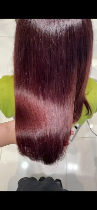 ロング カラー micoto kuronoのヘアスタイル