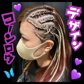 セミロング ヘアアレンジ Neo hair 谷町9丁目店所属・J (ジュリ)のヘアスタイル