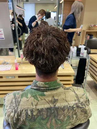 カラー パーマ メンズ メンズカット/柏/韓 国/メンズパーマ航太のヘアスタイル