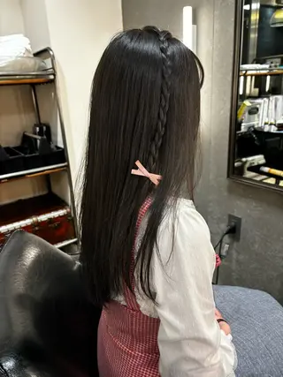 ロング ducca所属・ナガト カオリのヘアスタイル