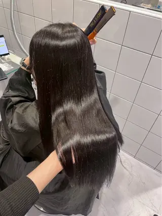 ロング カラー junya/暖色系/ 髪質改善/カラーのヘアスタイル
