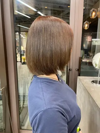 カラー 🫧艶カラー×カット 🫧　harunaのヘアスタイル