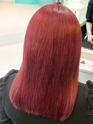 カラー 地雷系/サブカル/ ハイトーン/がーたんのヘアスタイル