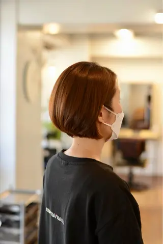 ショート Noie所属・岡村 真衣のヘアスタイル