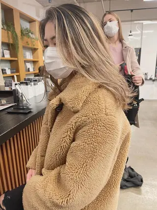 カラー PALAN K-Beauty SHINJUKU所属・“ミニモ最高評価獲得 “代表"Kohei"のヘアスタイル