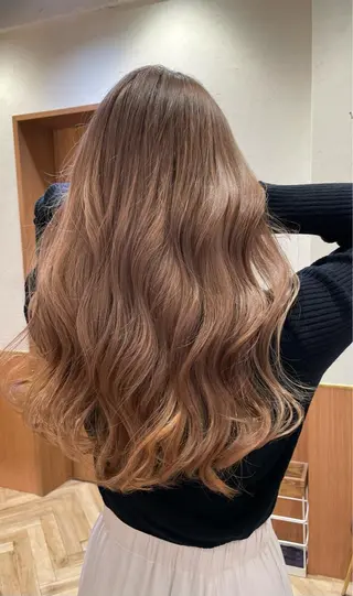 ロング カラー 縮毛/ショート/ ボブ/レイヤー/小原のヘアスタイル