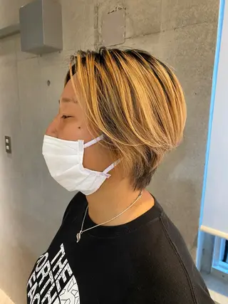 ショート 西山 恵太郎のヘアスタイル