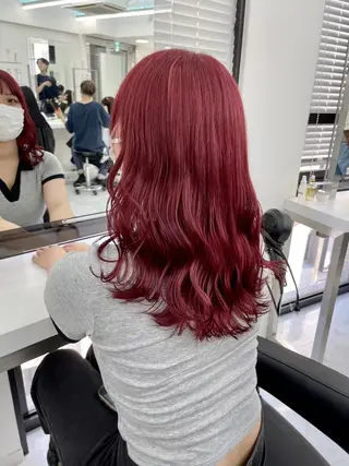 カラー *期間限定モデル募集 💕ACADEMYのヘアスタイル