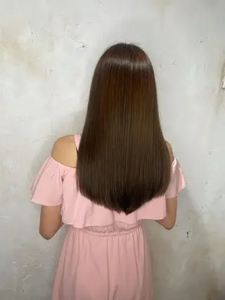 ロング カラー 美髪矯正/髪質改善 砂原一博のヘアスタイル