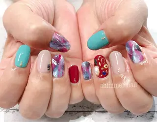 ネイル Shimmer Nail所属・Shimmer Nail⋆*✩のネイルデザイン