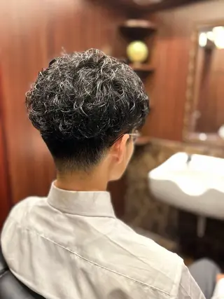 ショート パーマ メンズ 2回目以降✖︎ こうようのヘアスタイル