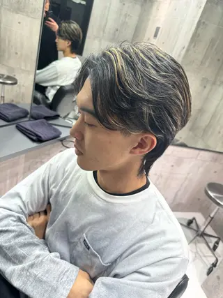 カラー メンズ カラーモデル募集中 🎨三ッ峰悠貴のヘアスタイル