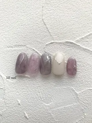 ミディアム pllia beautyのネイルデザイン