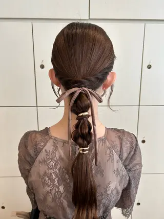 ヘアアレンジ 🦋Misaki🦋 メンズパーマ/着付けのヘアスタイル