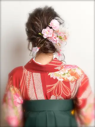 ヘアアレンジ 乳井 悠香のヘアスタイル