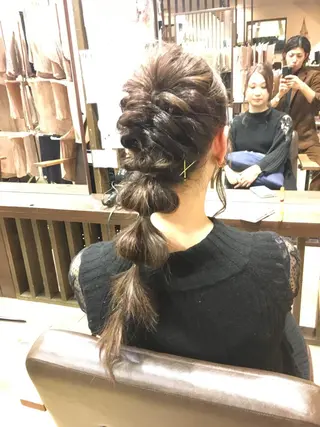 ヘアアレンジ ZIPセカンド所属・北原 練のヘアスタイル