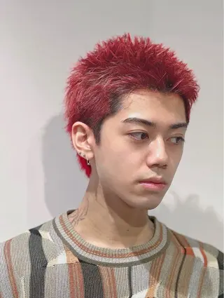 カラー メンズ 🎖️似合わせメンズ パーマ🎖️カネキのヘアスタイル