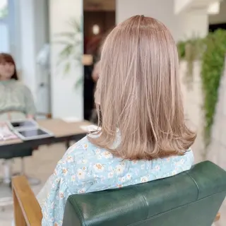 ミディアム カラー ill副店長 立和田純也のヘアスタイル