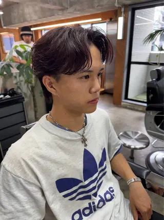 ショート パーマ メンズ Lond GULLMAN所属・高橋大和/ メンズ特化美容師のヘアスタイル