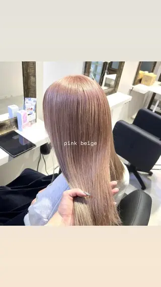 ロング be"leef.mel 【ビリーフメル】所属・beleef mel 大良萌維のヘアスタイル