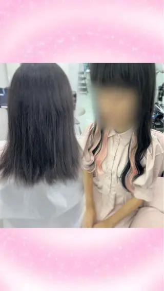 ロング Nene エクステモデル募集中のヘアスタイル