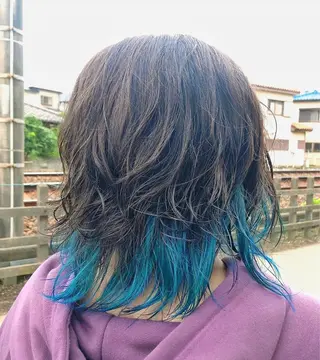 ミディアム カラー hair salon NORTE所属・齋田 夏美のヘアスタイル