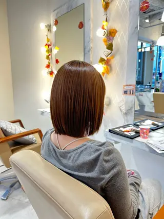 ショート ヘアーメイクウィル野田阪神店所属・Yuu/レイヤー/ ハイライト/髪質改善のヘアスタイル