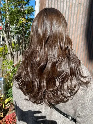 ロング カラー 🔮韓国ボブ/艶 カラー/あやか🔮のヘアスタイル