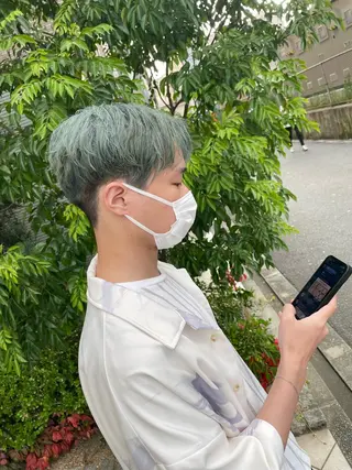 メンズ 亀川蓮 Agu hairのヘアスタイル