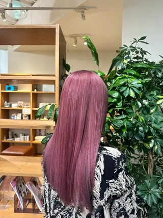 カラー ブリーチカラー/ わきたちえ🌻のヘアスタイル