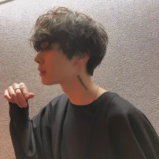 ショート パーマ メンズ 💐大人可愛く Kroda💐のヘアスタイル