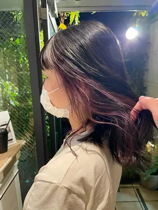 ミディアム カラー まつ毛パーマ🐏 NANAMIのマツエク・マツパデザイン