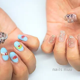 ネイル nails muu まゆのネイルデザイン