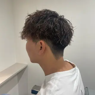 パーマ メンズ 高田 さくらのヘアスタイル