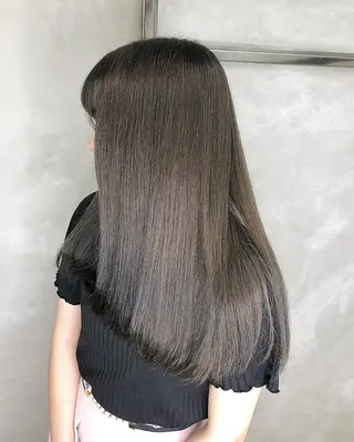 ロング 河野 圭三のヘアスタイル