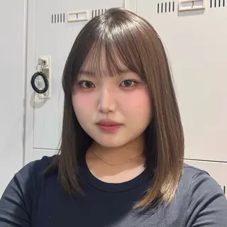 ミディアム カラー sia所属・Nene Murakamiのヘアスタイル