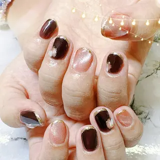 ネイル I_p4ce所属・I_p4ce 🍊あい🍊のネイルデザイン